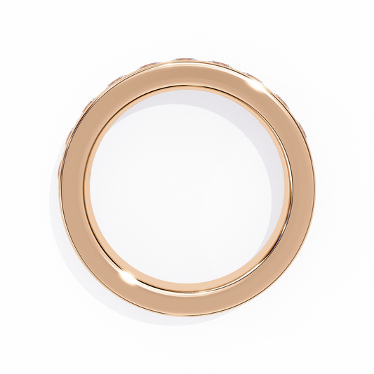 18K Rose Gold Lab Grown Diamond Stackable Band 1.01 ctw DAB-105