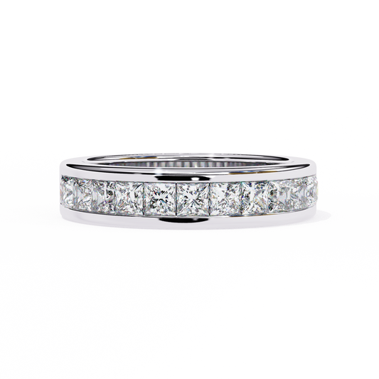 18K White Gold Lab Grown Diamond Stackable Band 1.07 ctw DAB-104