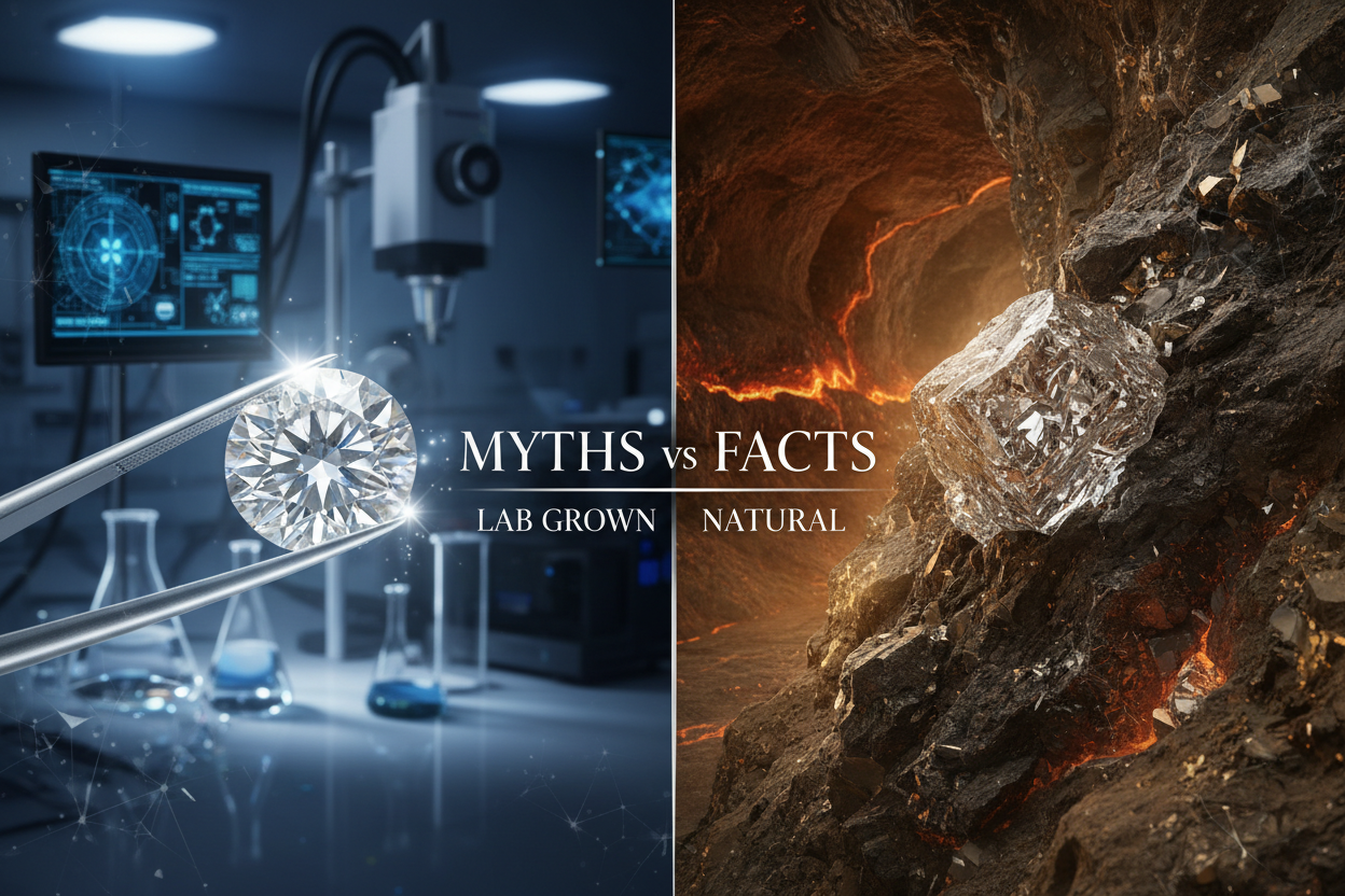 Are Lab Grown Diamonds Real? Myths vs Facts